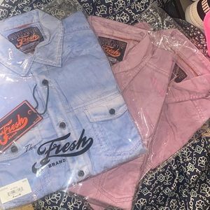 🛍The fresh brand- button up